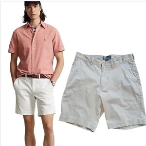 Polo by Ralph Lauren Tan Classic Chino Shorts